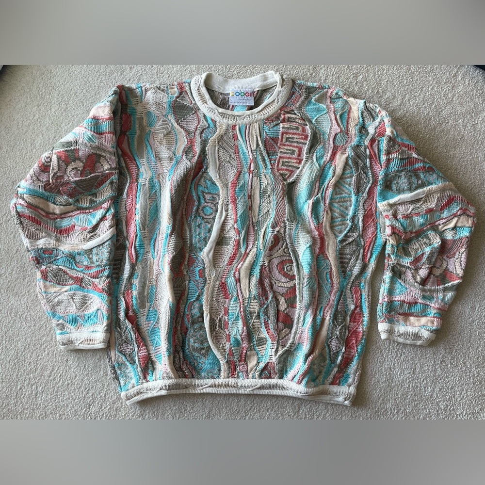 VINTAGE COOGI MENS SWEATER